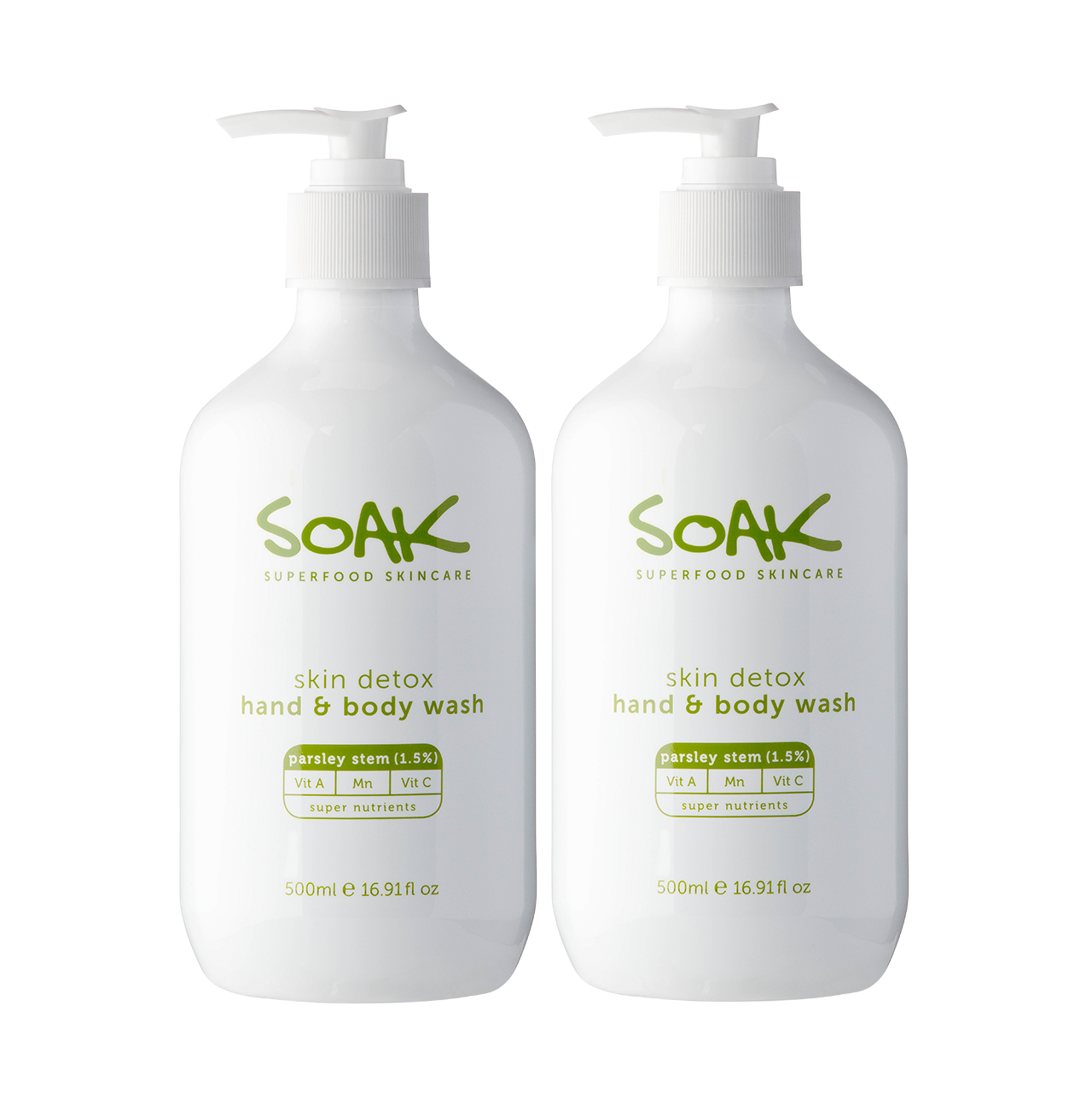 Skin Detox Hand & Body Wash Duo